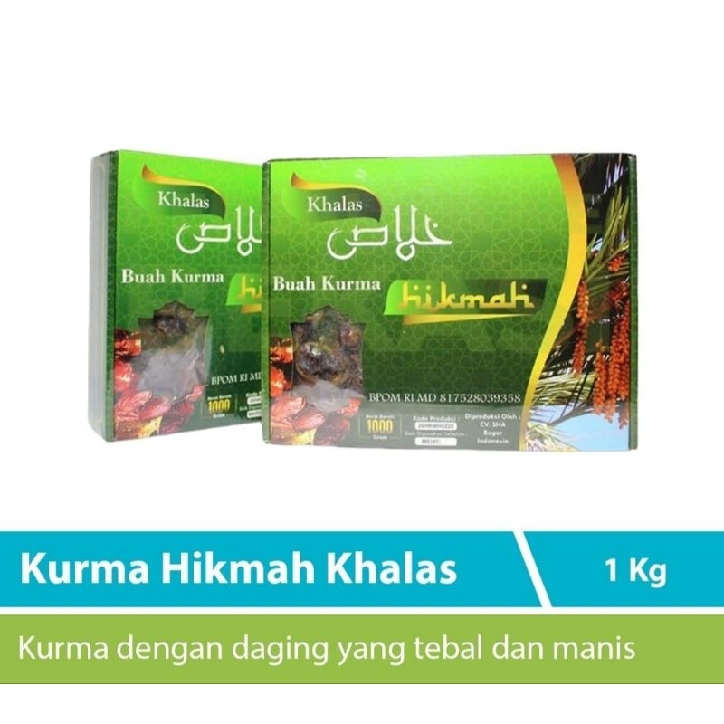 

Kurma khalas hikmah 1 kg