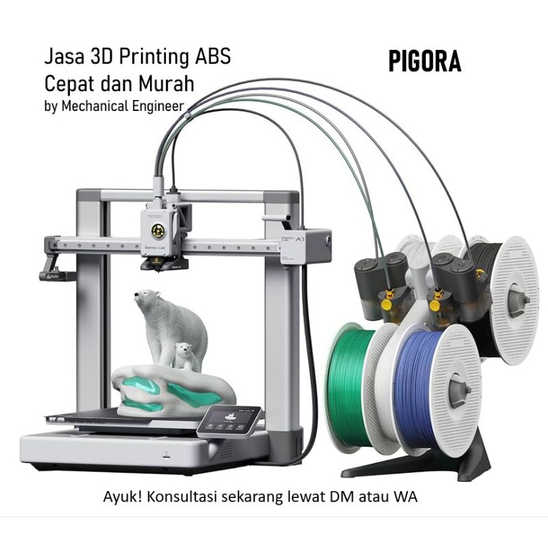 Jasa 3D Printing ABS