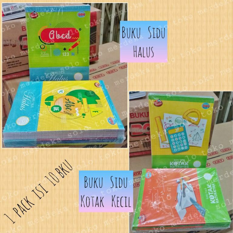 

KODE G65L Buku Tulis HALUS KOTAK KECIL Sidu