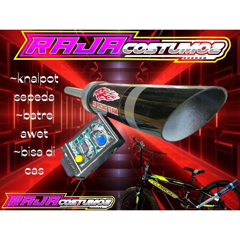 KNALPOT SEPEDA ANAK SUARA MOGE ZX250R / KNALPOT ELEKTRIK SEPEDA/KNALPOT SEPEDA BMX/KNALPOT RACING SE