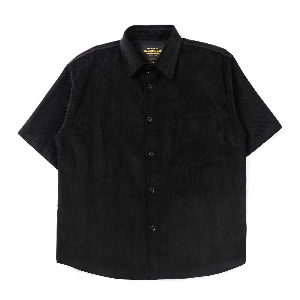 ETERNALWORKS - Corduroy Shirt Classic Black
