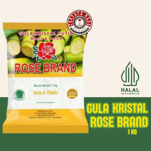 

GULA PASIR KRISTAL ROSE BRAND KUNING 1 KG