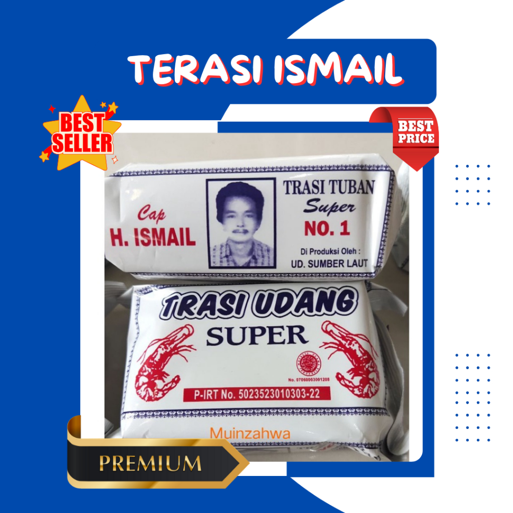 

Terasi Udang Ismial 1 Kg Fresh High Quality Murah