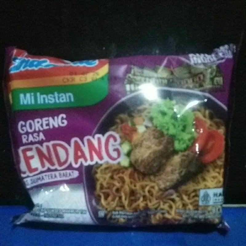 

indomie goreng rendang