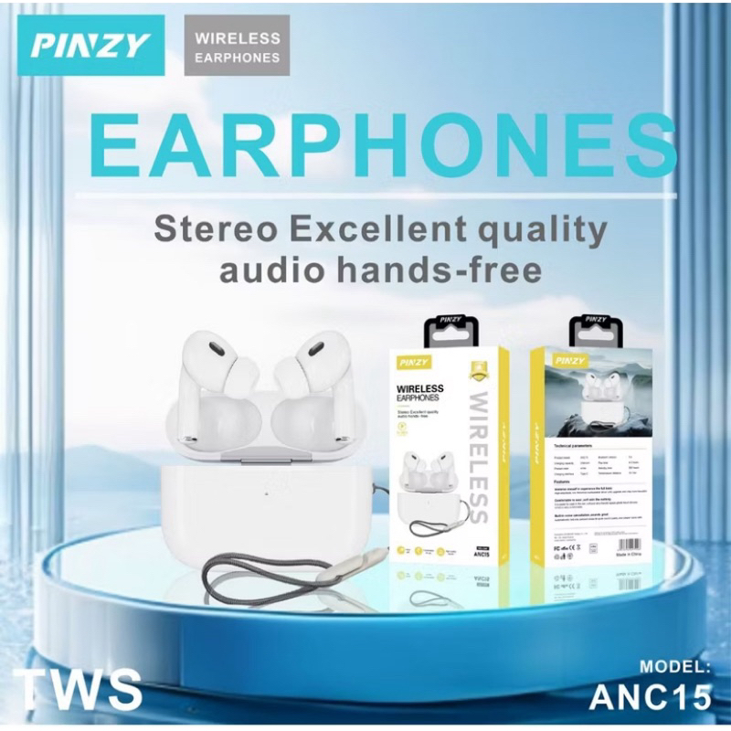 PINZY TWS Series Wireless Stereo Earphone TWS ANC PINZY anc-15 anc15