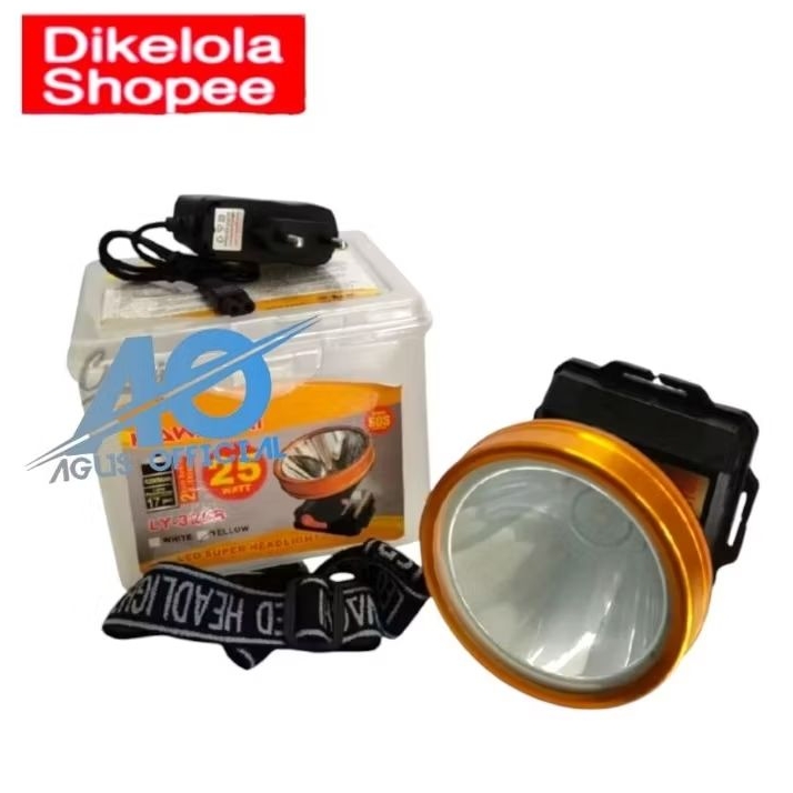 ✅ PILIHANSHOPE SENTER KEPALA KAWACHI 35 WATT 235B LED PUTIH / KUNING 5000MAH