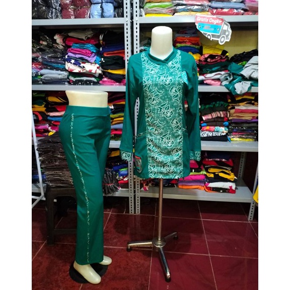 terima jahit seragam senam PKK baju batik PKK senam pkk seragam pkk muslimah grup pkk olahraga baju 