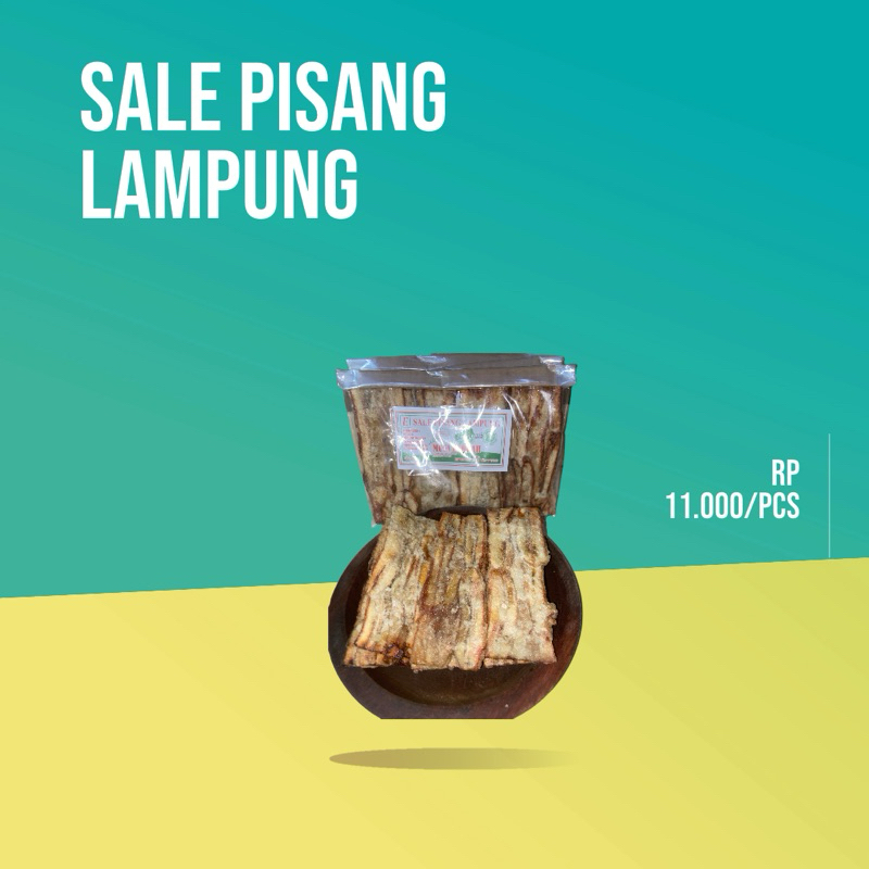 

sale pisang lidah khas lampung 120gram (HALAL)