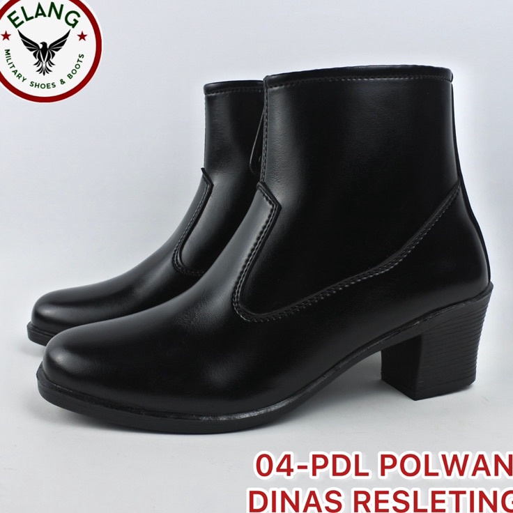 KEREN Sepatu PDL WANITA DINAS POLWAN DISHUB Sepatu Polwan