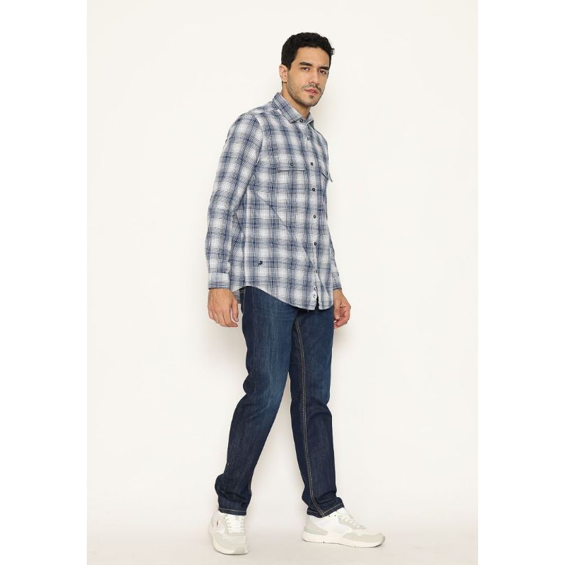 KLL 521 KEMEJA TANGAN PANJANG PRIA LOIS ORIGINAL