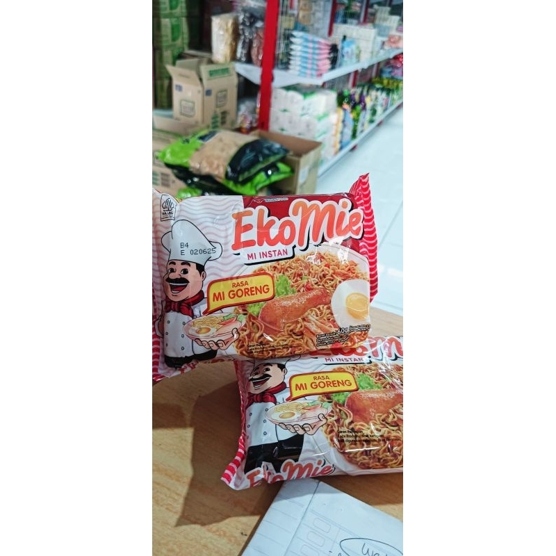 

3pcs Eko mie mie instan mie goreng