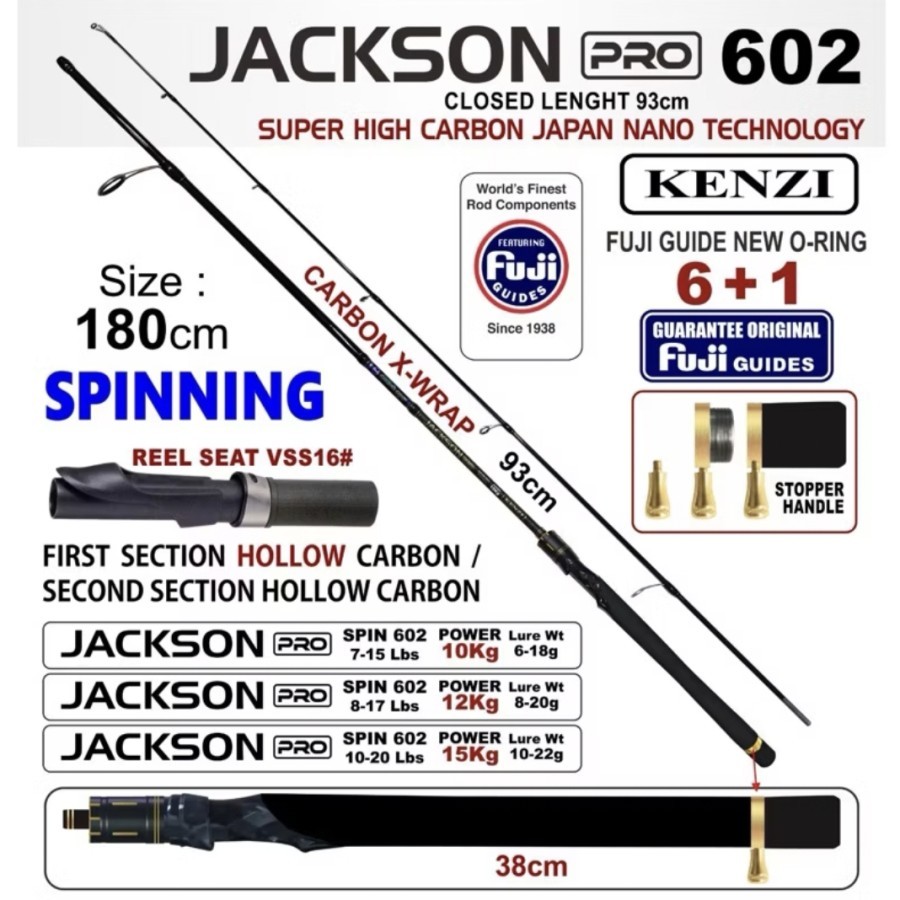 JORAN PANCING KENZI JACKSON PRO 180 GALATAMA SERIES