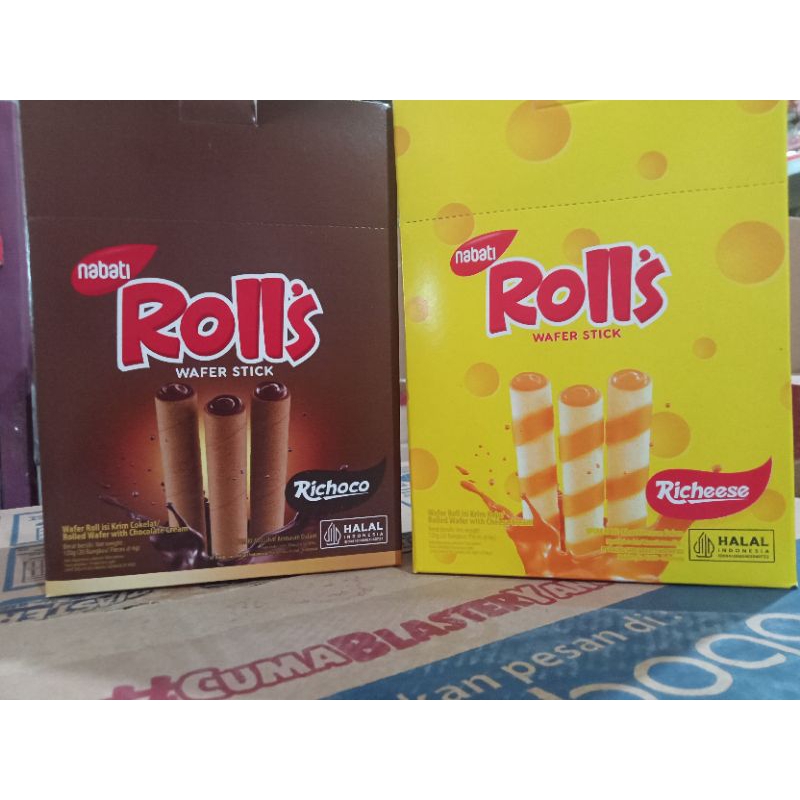 

ROLL'S ~ KEJU, COKLAT