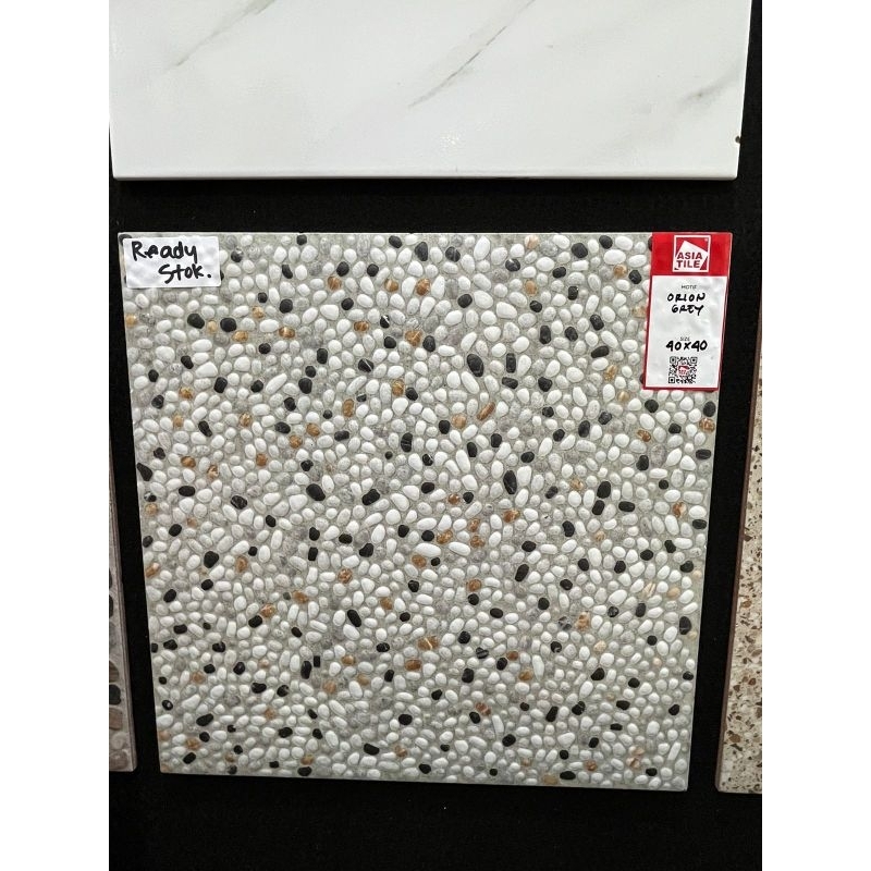 keramik asia tile 40x40 orion grey