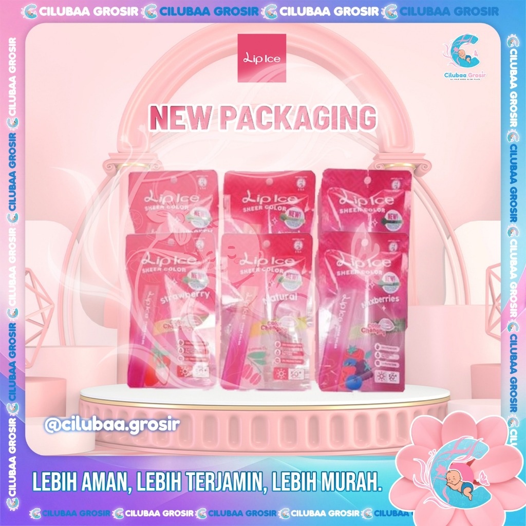 LIP ICE Regular Sheer Color Beeswax Lip Balm 2.2gr