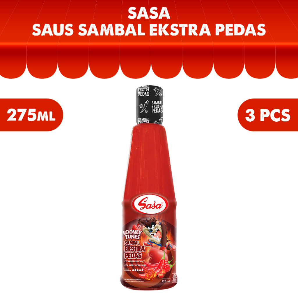 

SASA Sambal Extra Pedas Looney 275ml - 3pcs