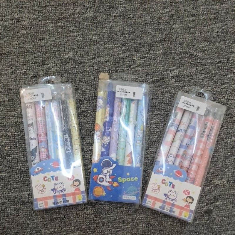 

pulpen gel aesthetic isi 6