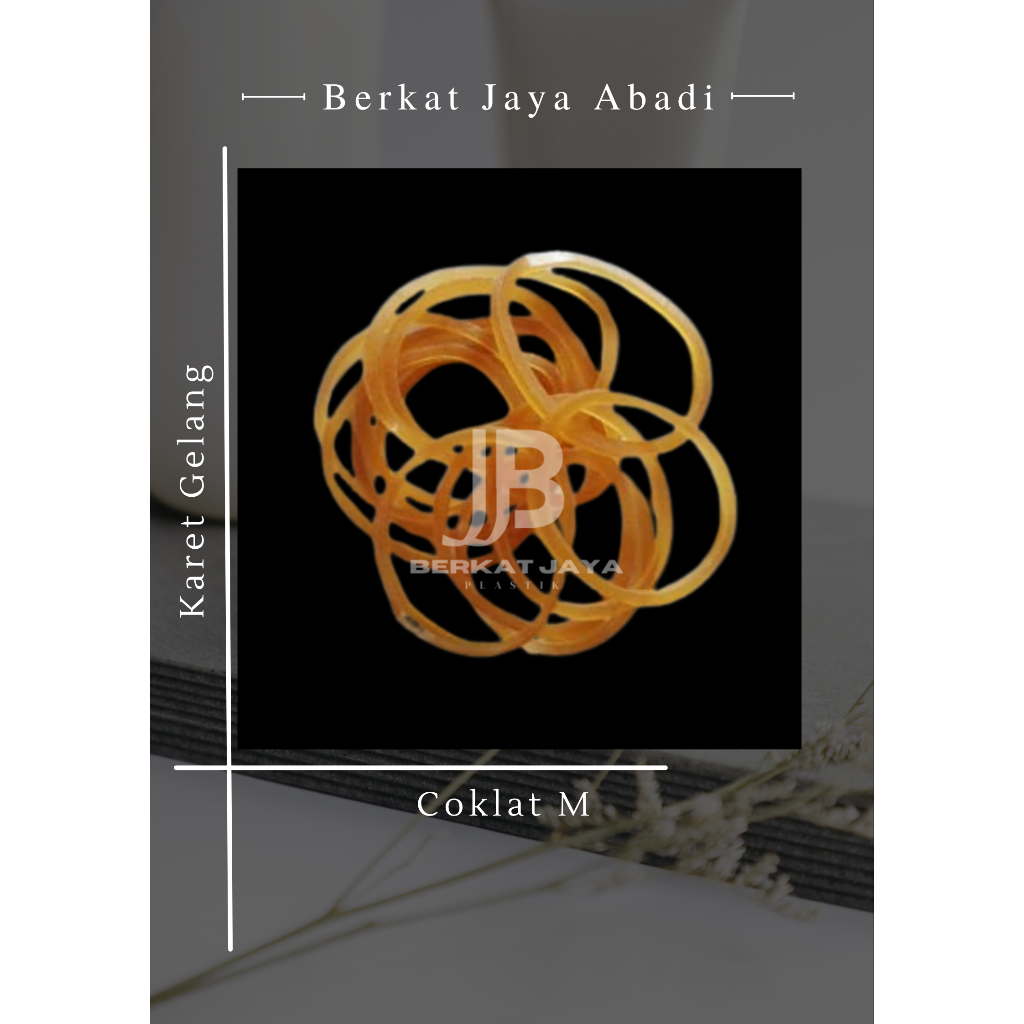 

KARET GELANG MURAH 100 GRAM Standar / Pentil