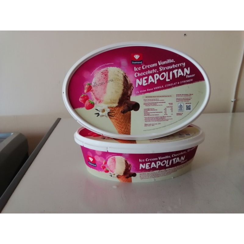 

Diamond Ice Cream Neapolitan 700gr