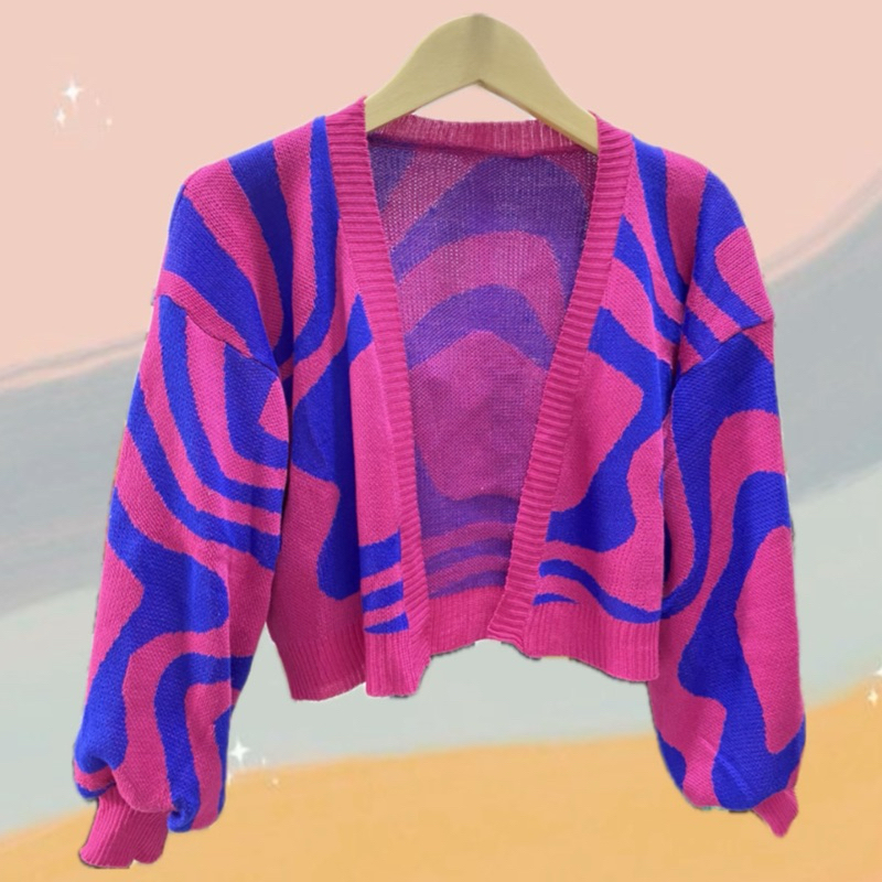 Blouse Noelle26 || Crop lengan Baloon