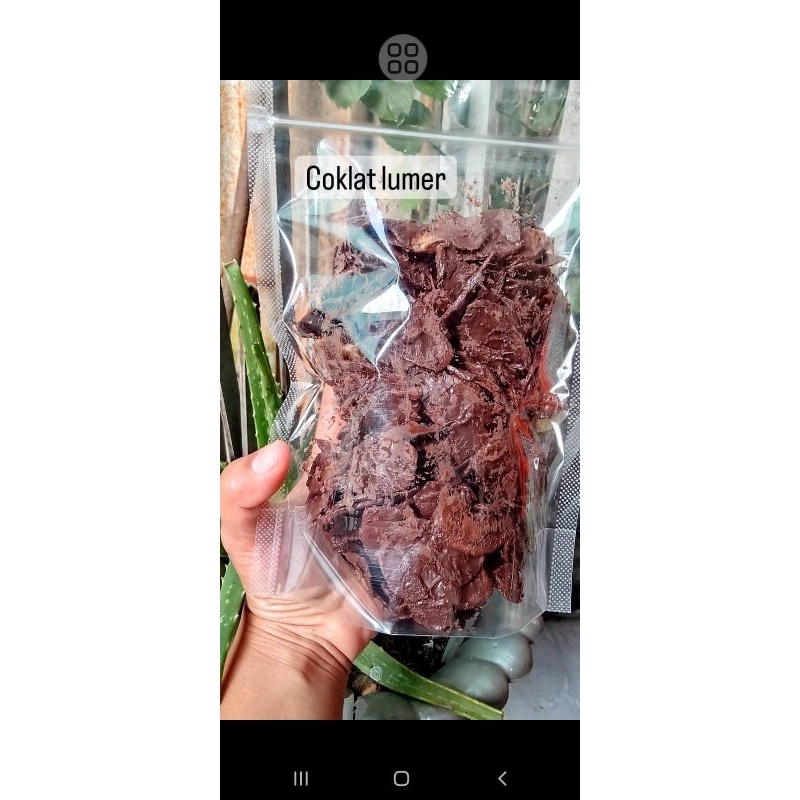 

keripik pisang coklat lumer