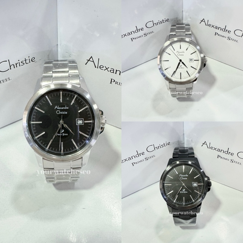 JAM TANGAN PRIA ALEXANDRE CHRISTIE PRIMO AC1008 AC 1008 MD STAINLESS STEEL