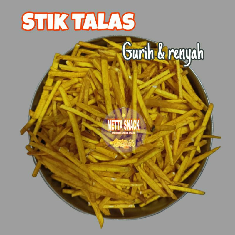 

Kripik Talas Gurih / Stik Talas 250 Gram