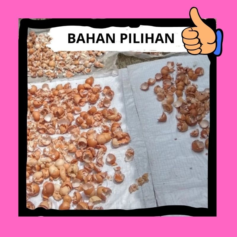 ASLI Tepung Halus Cangkang Telur