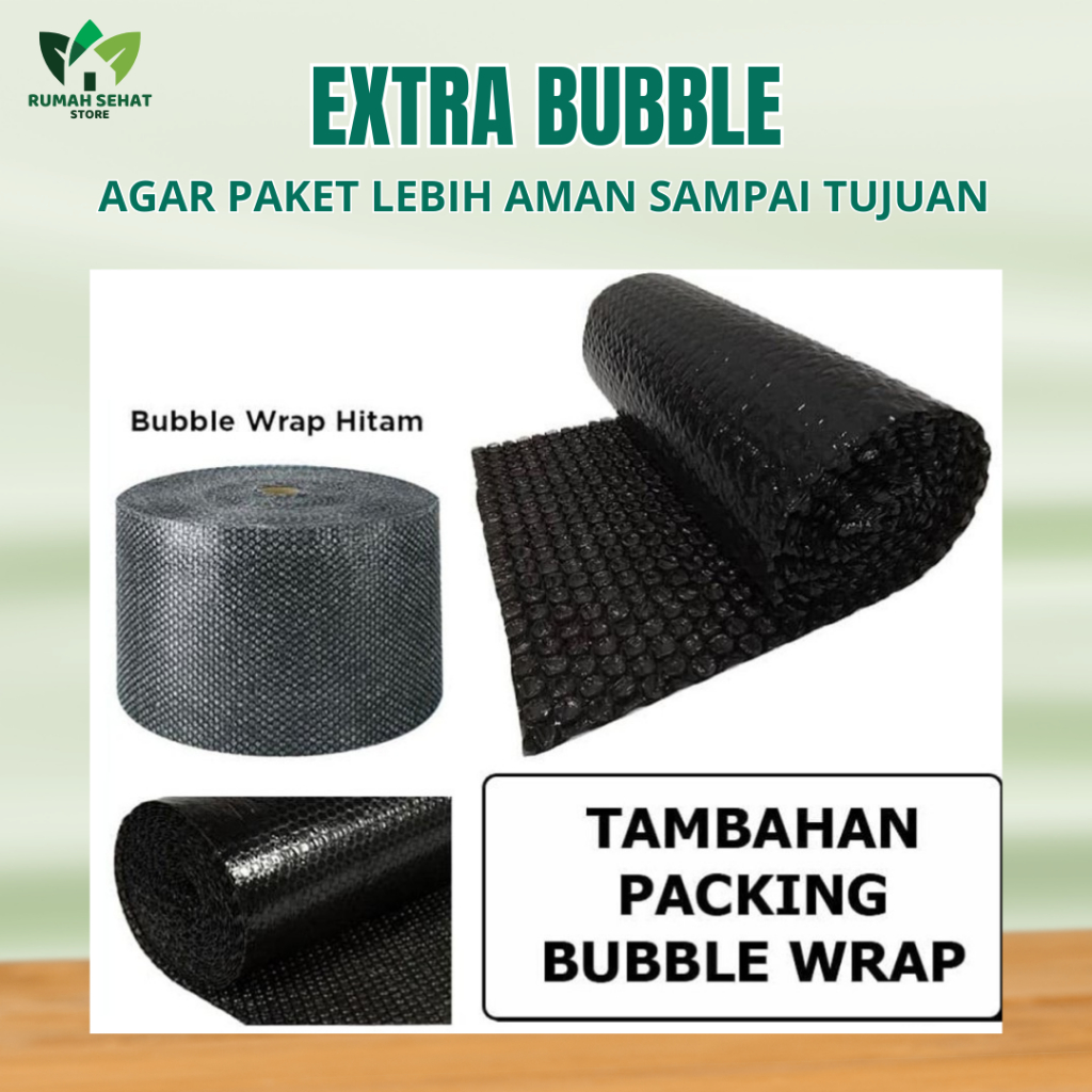 

Extra Bubble Warp, Packing Tambahan agar paket lebih aman sampai tujuan