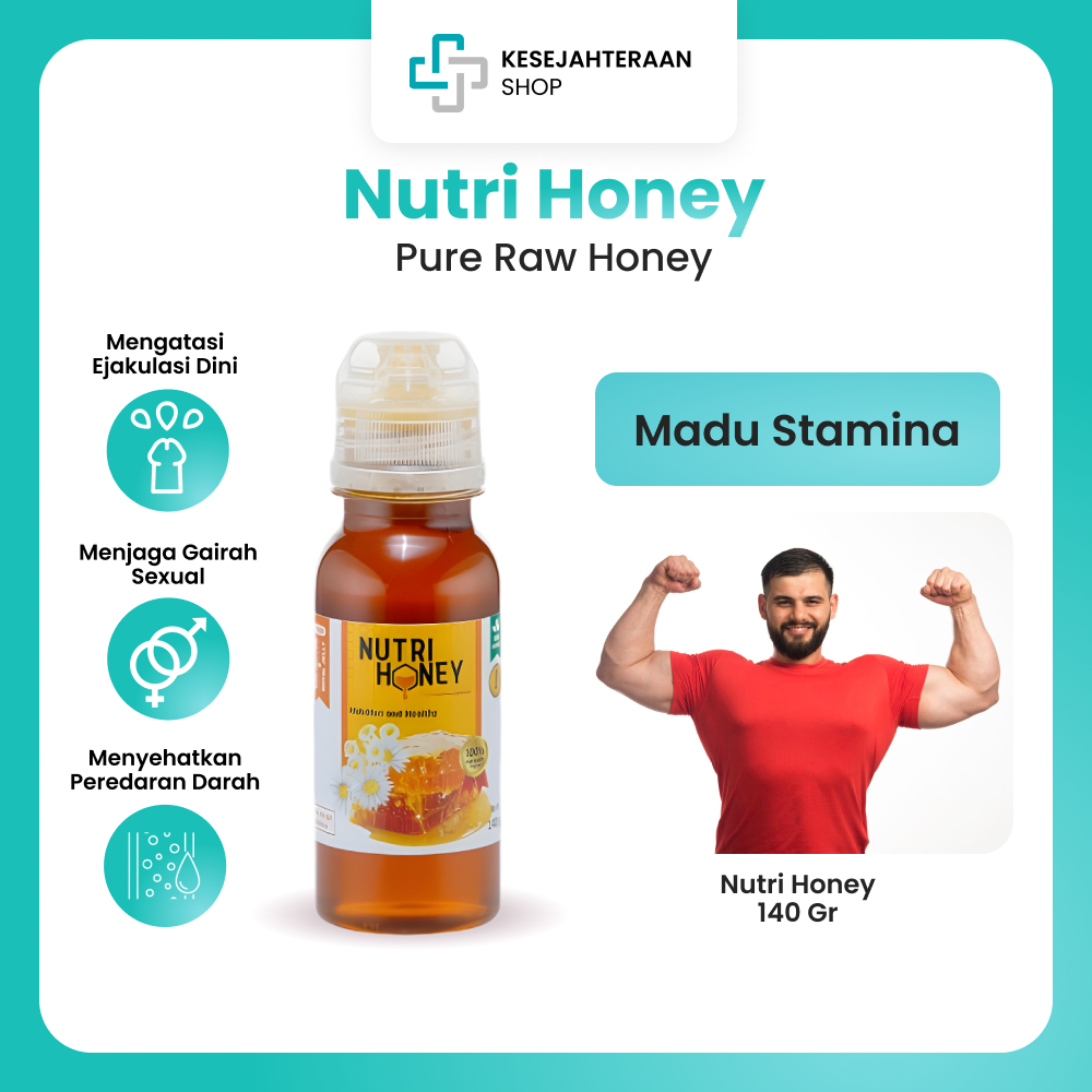 

Nutrihoney Madu Murni Raw Honey Mengatasi Ejakulasi Dini Obat Tahan Lama Berhubungan Penambah Stamina Pria