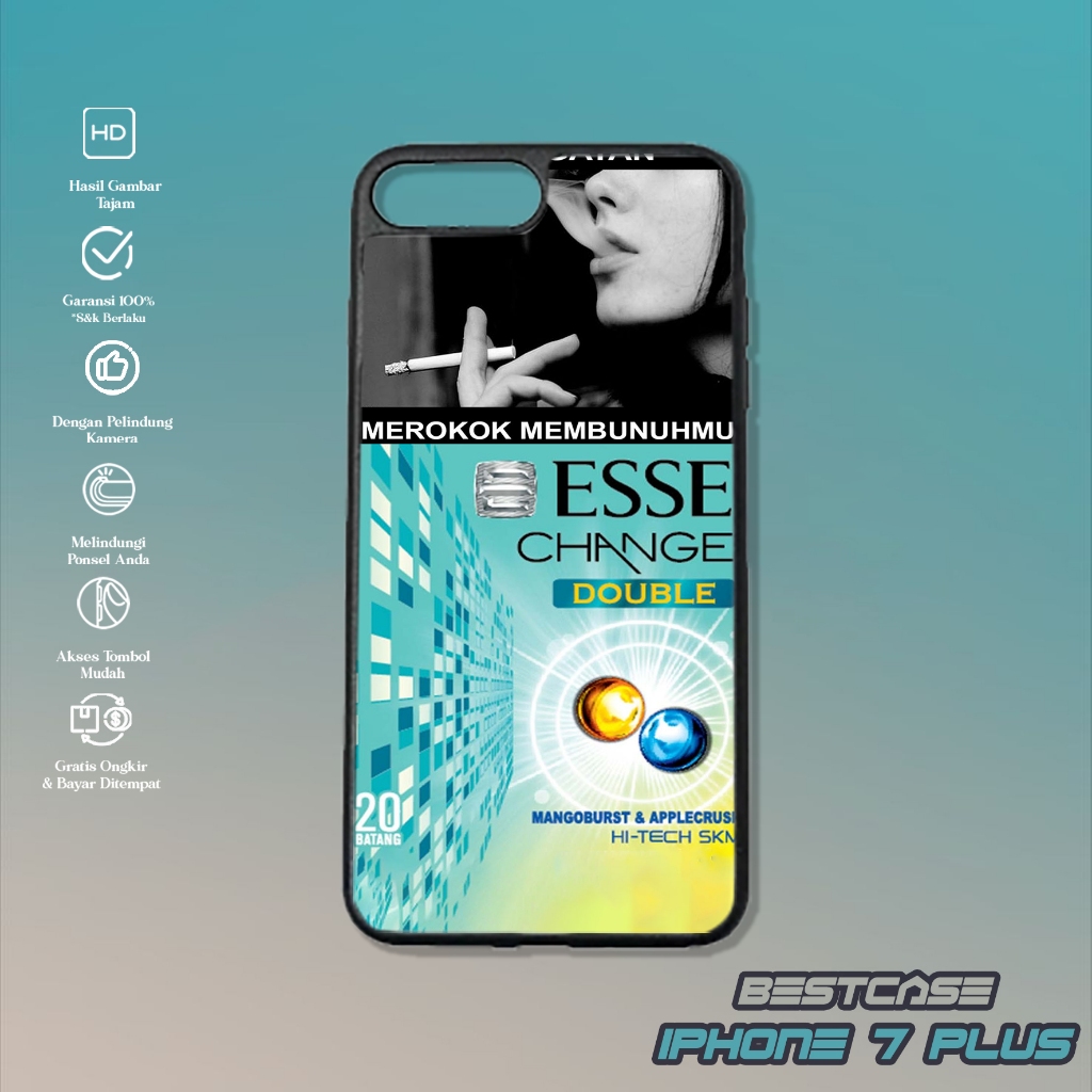 Case Iphone 7 Plus - Casing Hp Iphone 7 Plus - Motif ( ESSE ) - Silikon Hp Iphone 7 Plus - Softcase 