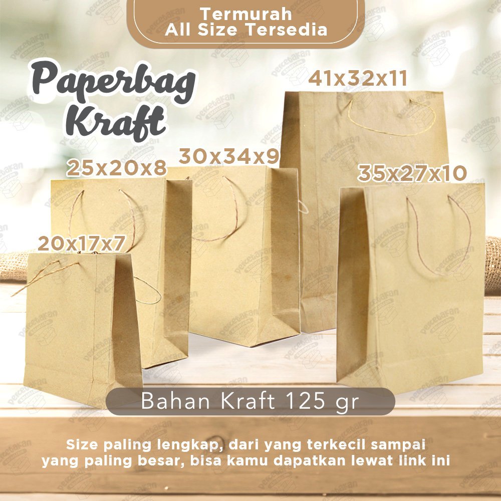 

Paper Bag Tali Polos Coklat | Paperbag Murah | Tas Kertas Kecil Mini Souvenir Kado Makanan Kue