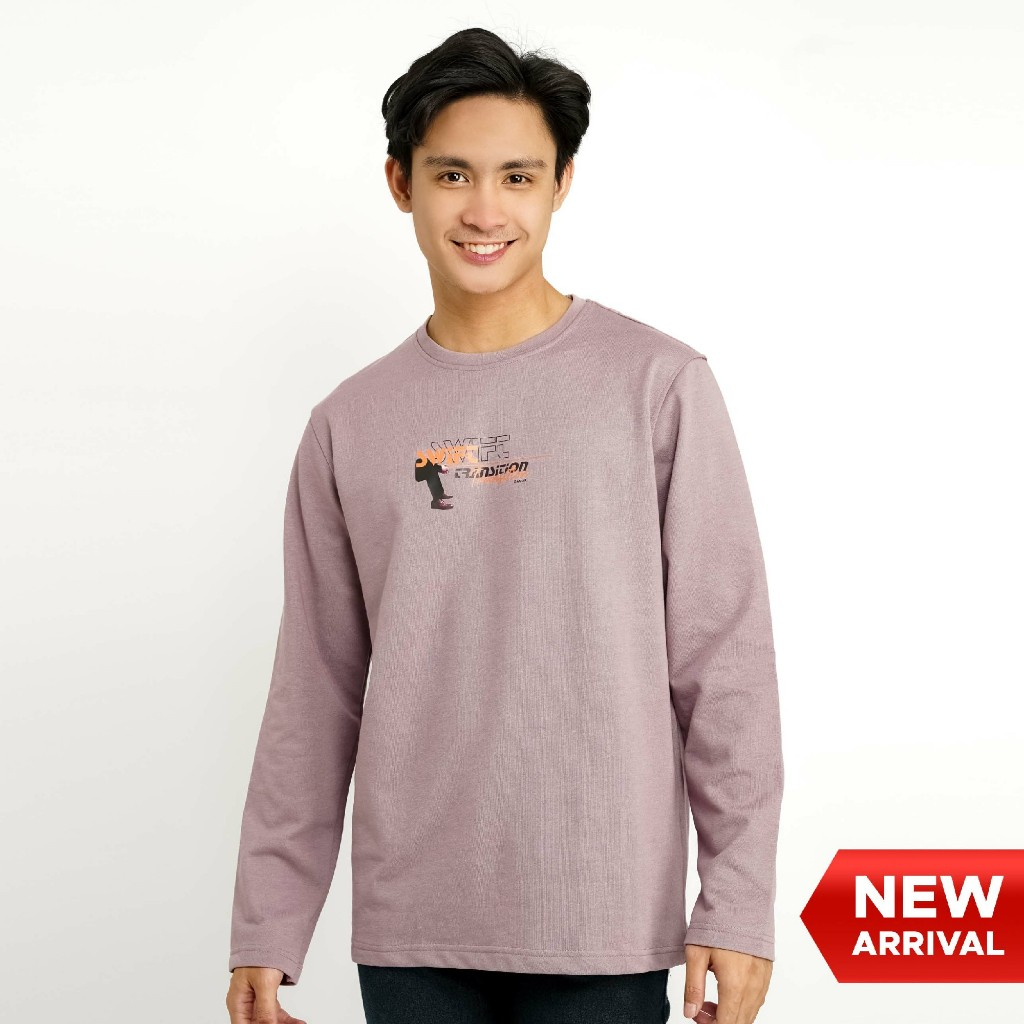 Damor Kaos Regular Men Purple Lengan Panjang - RMSFL.HB007U