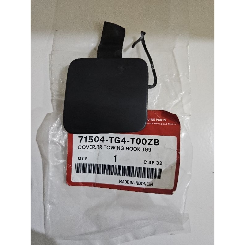 tutup towing bumper belakang brio satya 2019 2020 2021 2022 2023 2024 ori