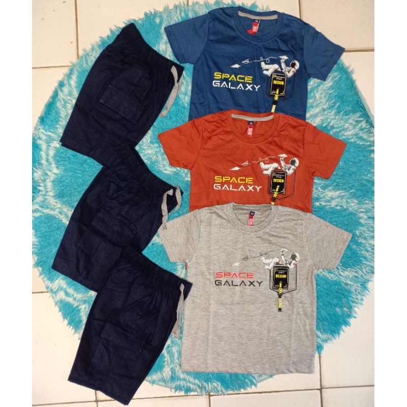 BAJU SETELAN ANAK PRIA/BAYI SETELAN/KAOS IMPORT 2024