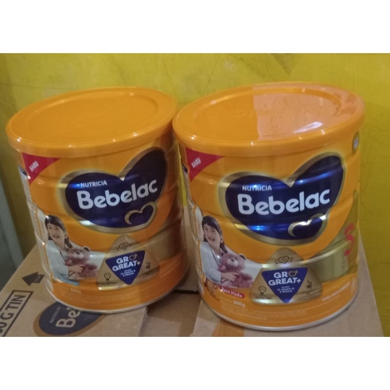 Kaleng Susu Bekas Bebelac atau Bebelove 800gr