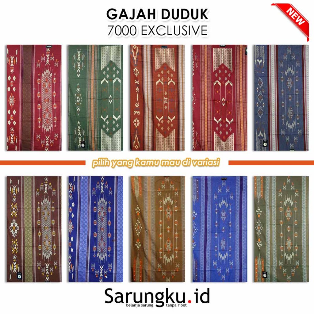 Sarung Gajah Duduk 7000 Exclusive