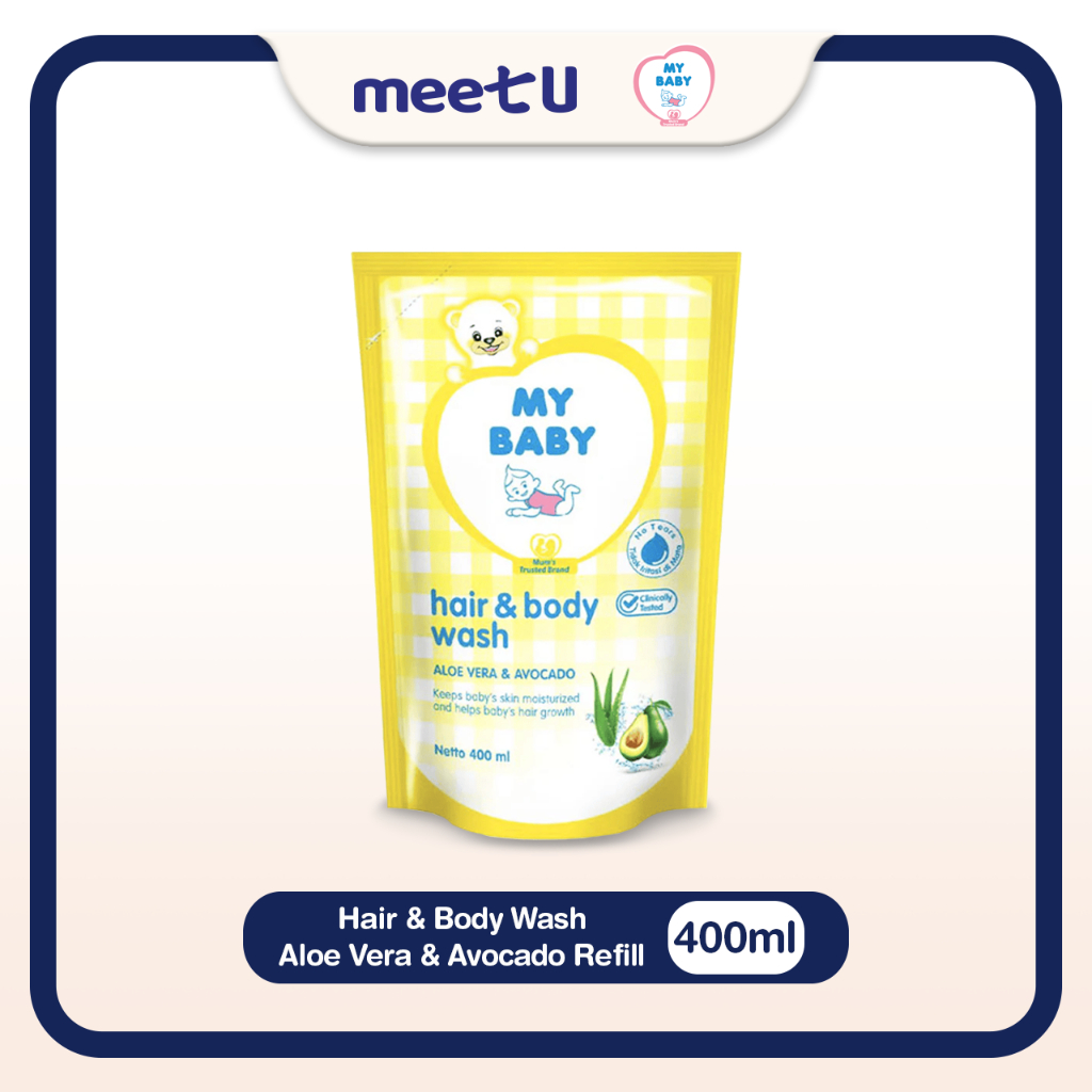 My Baby Body Wash Refill 400ml - Sabun Mandi Bayi - Sabun Cair Bayi