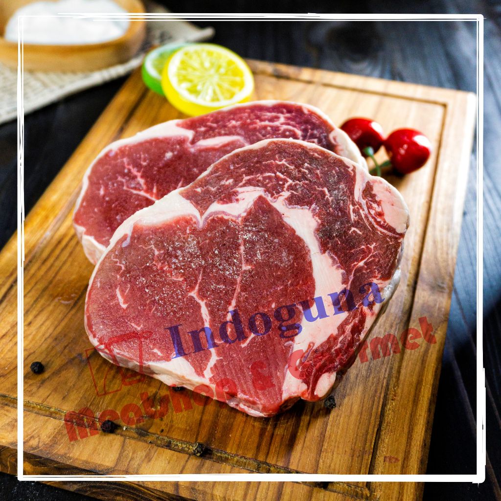 

Aussie Australian Beef Rib Eye S Organic Steak