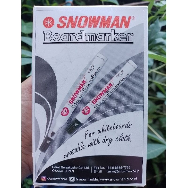 

Spidol Boardmarker Board Papan Tulis 1 Lusin/1 Kotak