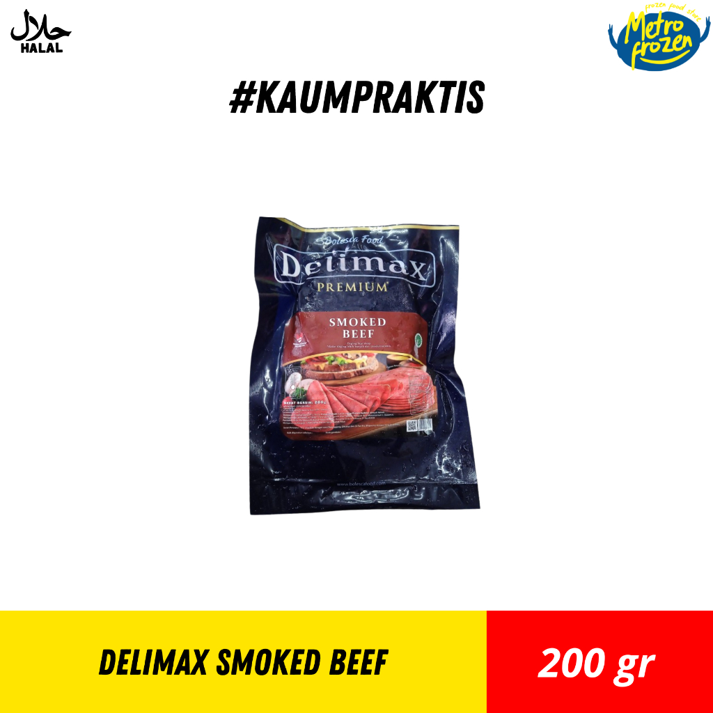 

DELIMAX Smoked Beef 200gr