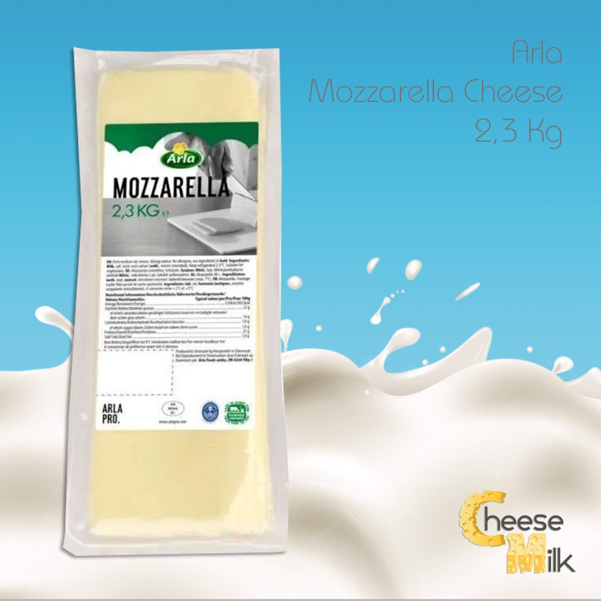 

Arla Danish Mozzarella Cheese 2,3 Kg x 8