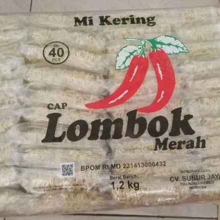 

Isi 20 pcs Mie Yoki/Mie Lombok Cap Lombok Merah Madura Food 20 Pcs - Noodles Instan
