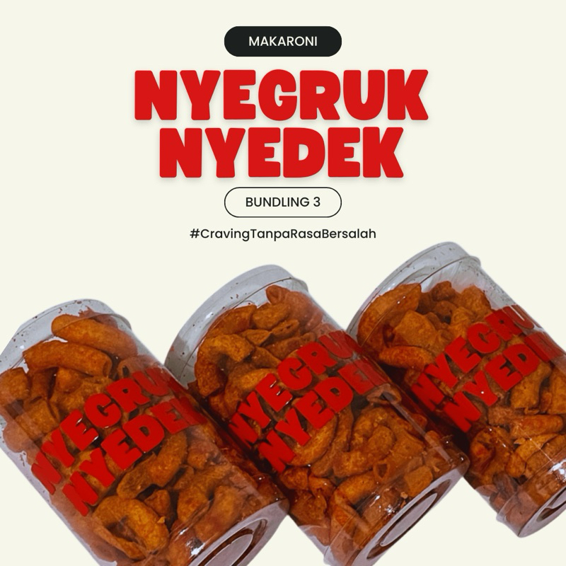 

Makaroni Nyegruk Nyedek [BUNDLING 3] | Makaroni Goreng | Makaroni Rendah Kalori