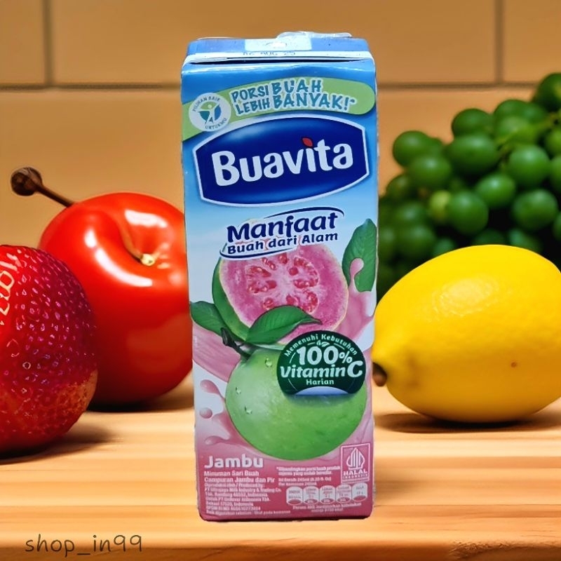 

Buavita Minuman Sari Buah Jambu dan Pir 245ml