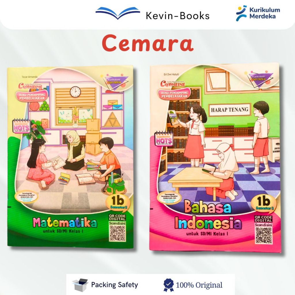 LKS CEMARA KELAS 1 SD KURIKULUM MERDEKA SEMESTER 2 2024/2025