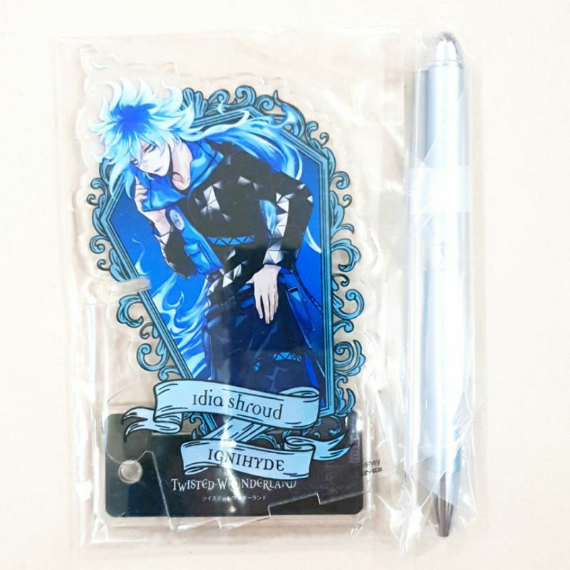Twisted Wonderland Acrylic Standee Pen Holder + Pen Ignihyde - Idia