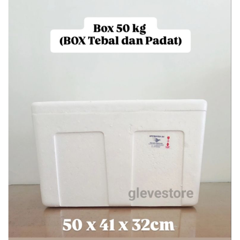 Box Es 50 kg / Box Gabus Tebal / Box Styrofoam / Ice Box