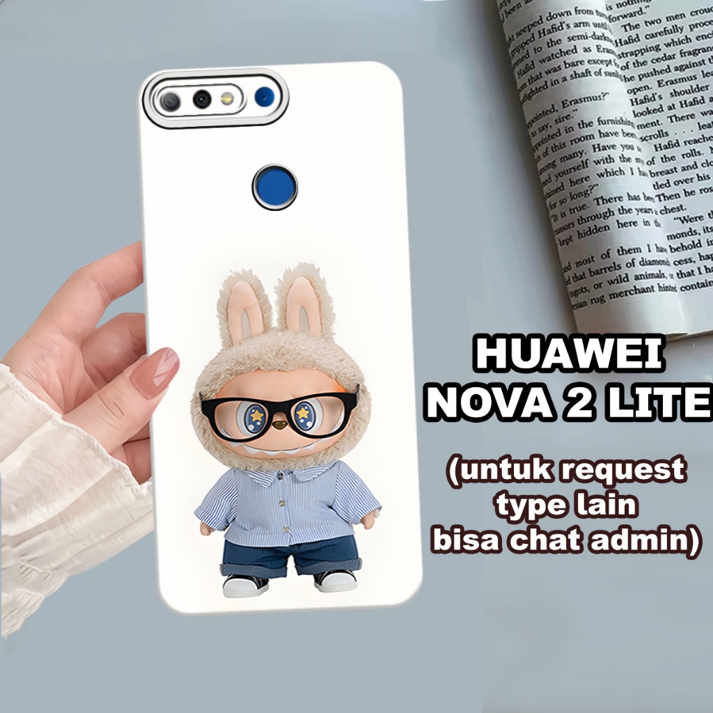 CC24/ Softcase karet lentur untuk huawei nova 2 lite/Motif cewek/case huawei nova 2 lite/kesing huaw