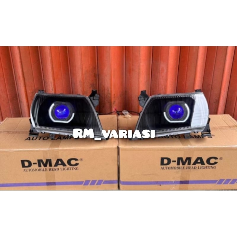 headlamp kijang kapsul 2003-2004 custom projector biled